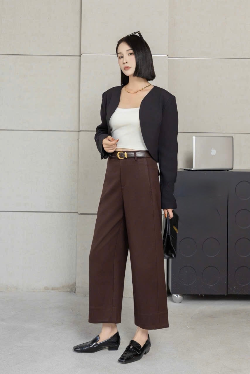 Classic wide-leg pants