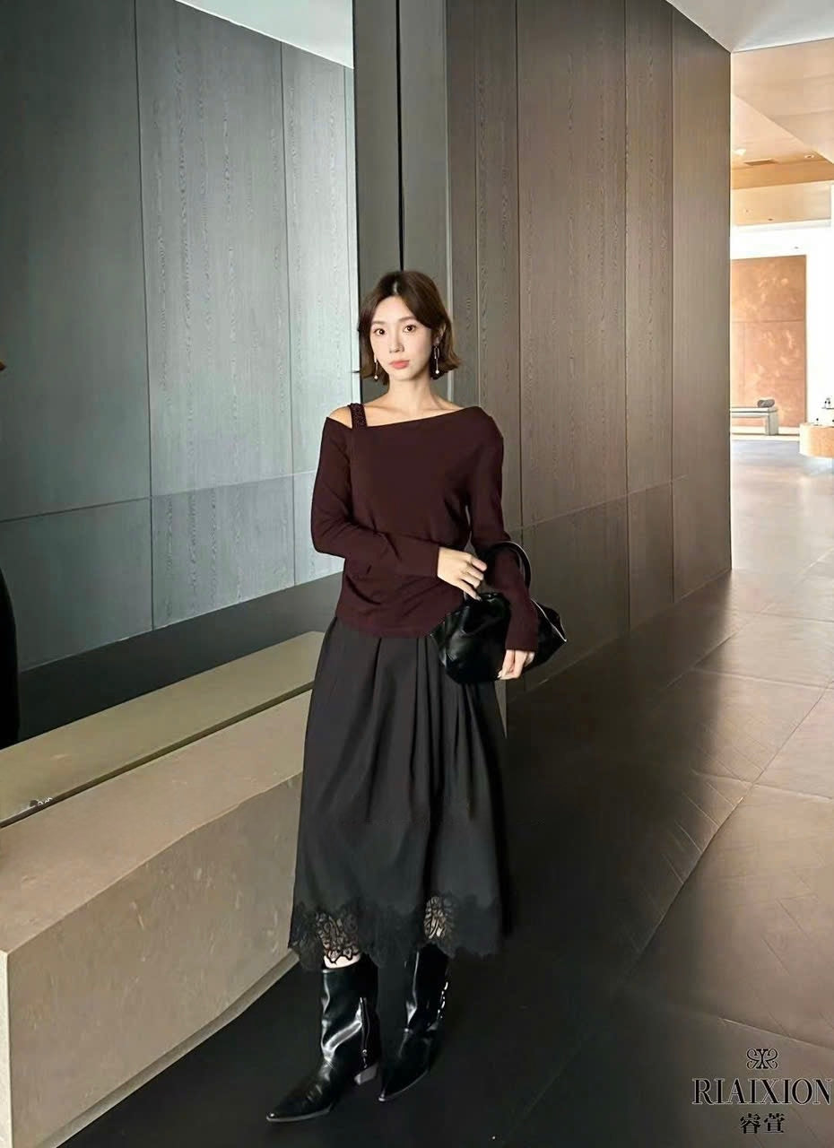 Asymmetrical Embellished Top