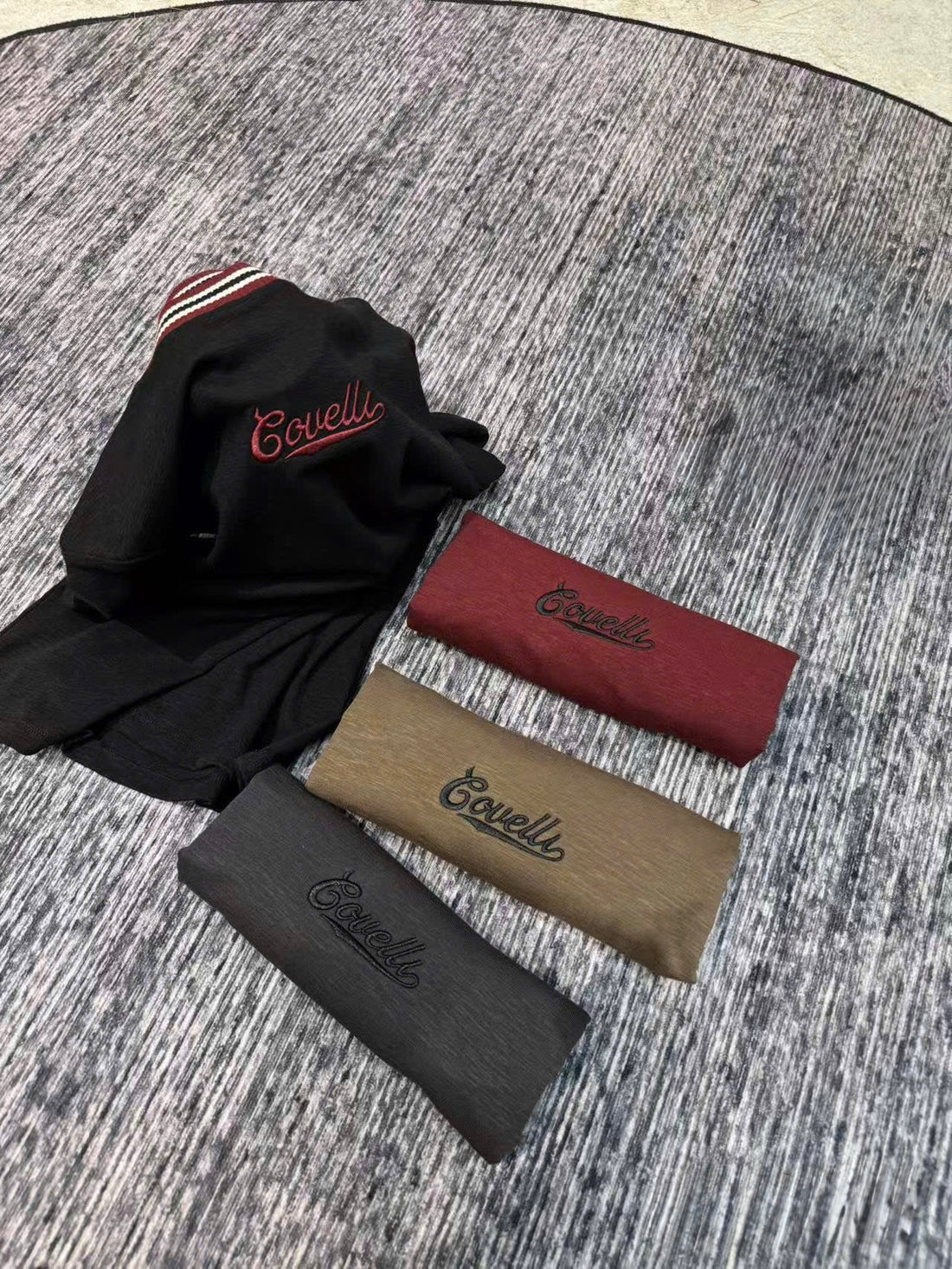 Covelli Crew Neck T-Shirt with Stripe Detail
