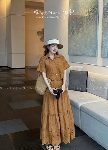 Set shirt and skirt