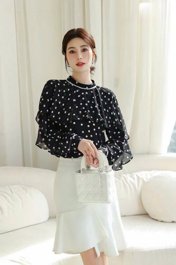 Polka Dot Blouse