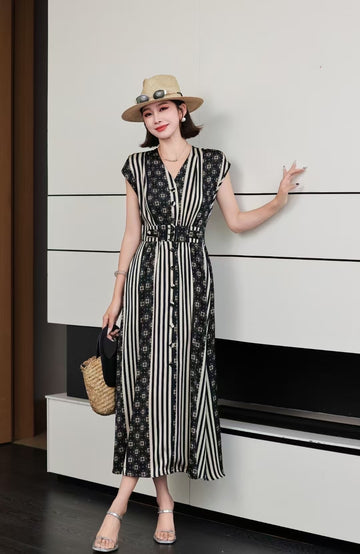 Silky Sleeveless Dress