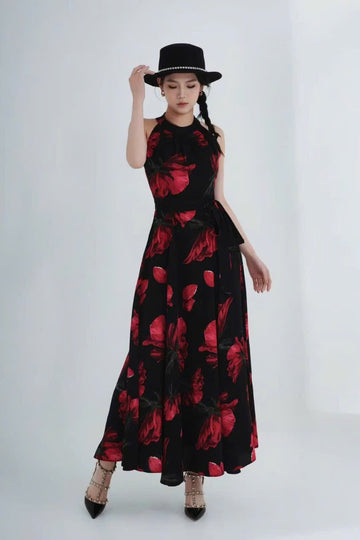 Black Base Long Dress