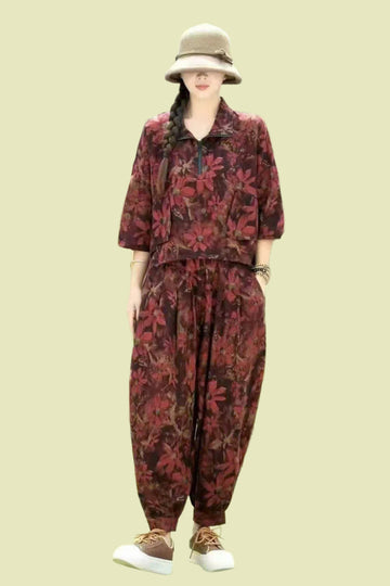 Linen Set With Zip